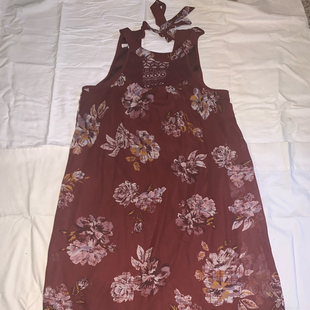 Fall themed day dress